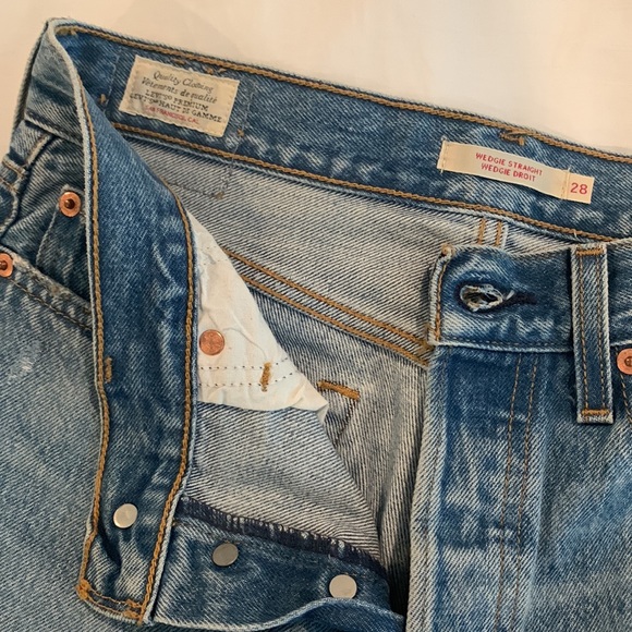 3 Pairs of Levi Wedgie Denim Jeans Size 28 - Picture 9 of 9